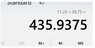 A screenshot of a calculator

Description automatically generated